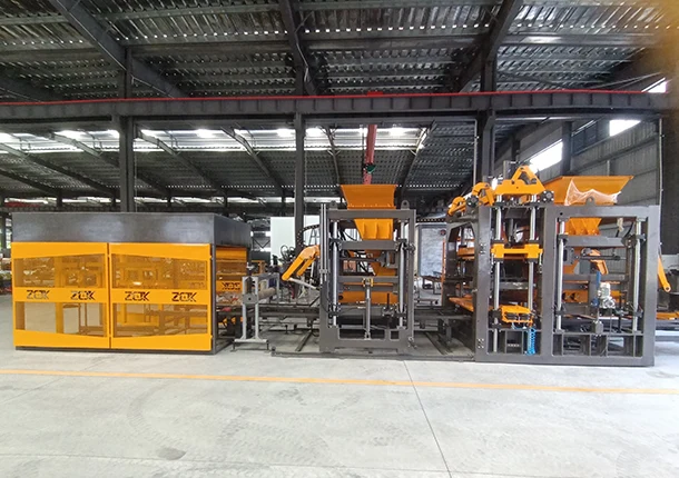 Quantos blocos de concreto em um palete da série ZC?