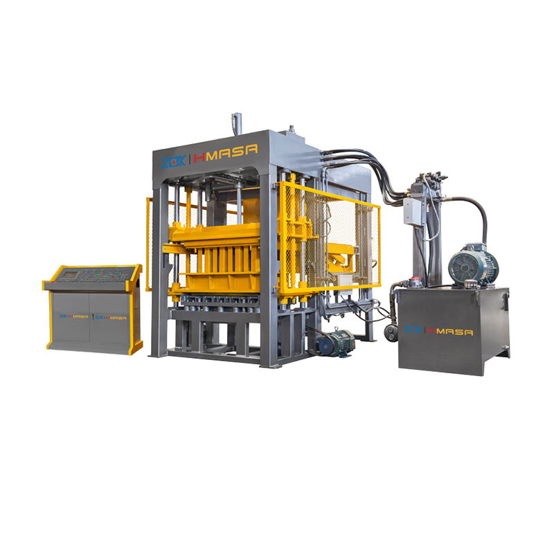 Máquina automática para fabricação de tijolos de concreto QTY5-15